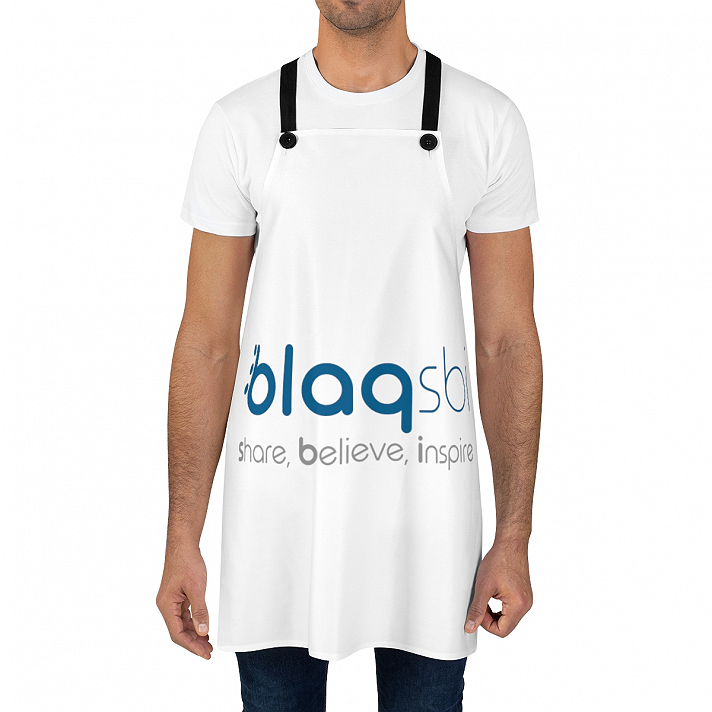 Support Blaqsbi by purchasing this item. The proceeds to this purchase will help us keep the platform running and provide funding for future improvements.Our Poly Twill Apron is the perfect cooking accessory. Lightweight, stylish and durable, this apron with your custom design and will make your customers look great during those backyard cookouts..: 100% Polyester.: One-sided print.: Black detachable twill straps